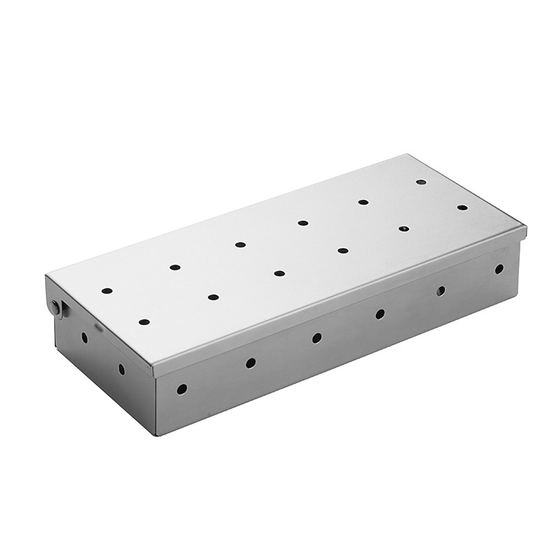 Smoker Box Wood Chip - Stainless Steel Smoker Box for Wood