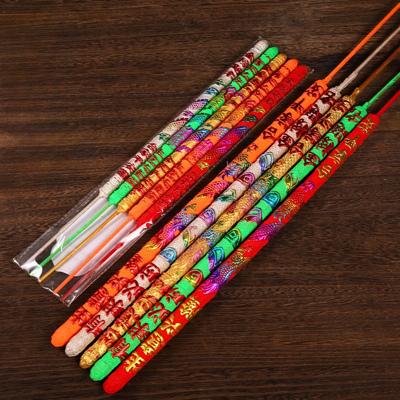 Smoker Box Wood Chip - 40cm Five-color Relief Pattern Dragon Stick