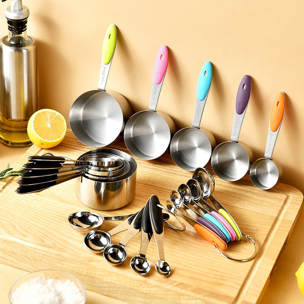5/10Pcs Stainless Steel Measur - Home Cooking Help review and price