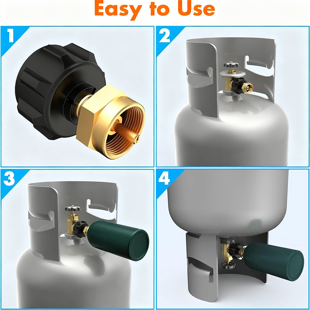 1pc Propane Refill Adapter for - Home Cooking Gas review and price