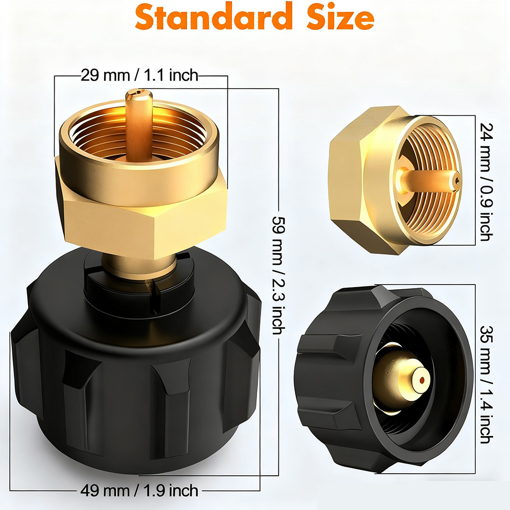 1pc Propane Refill Adapter for - Home Cooking Gas review and price