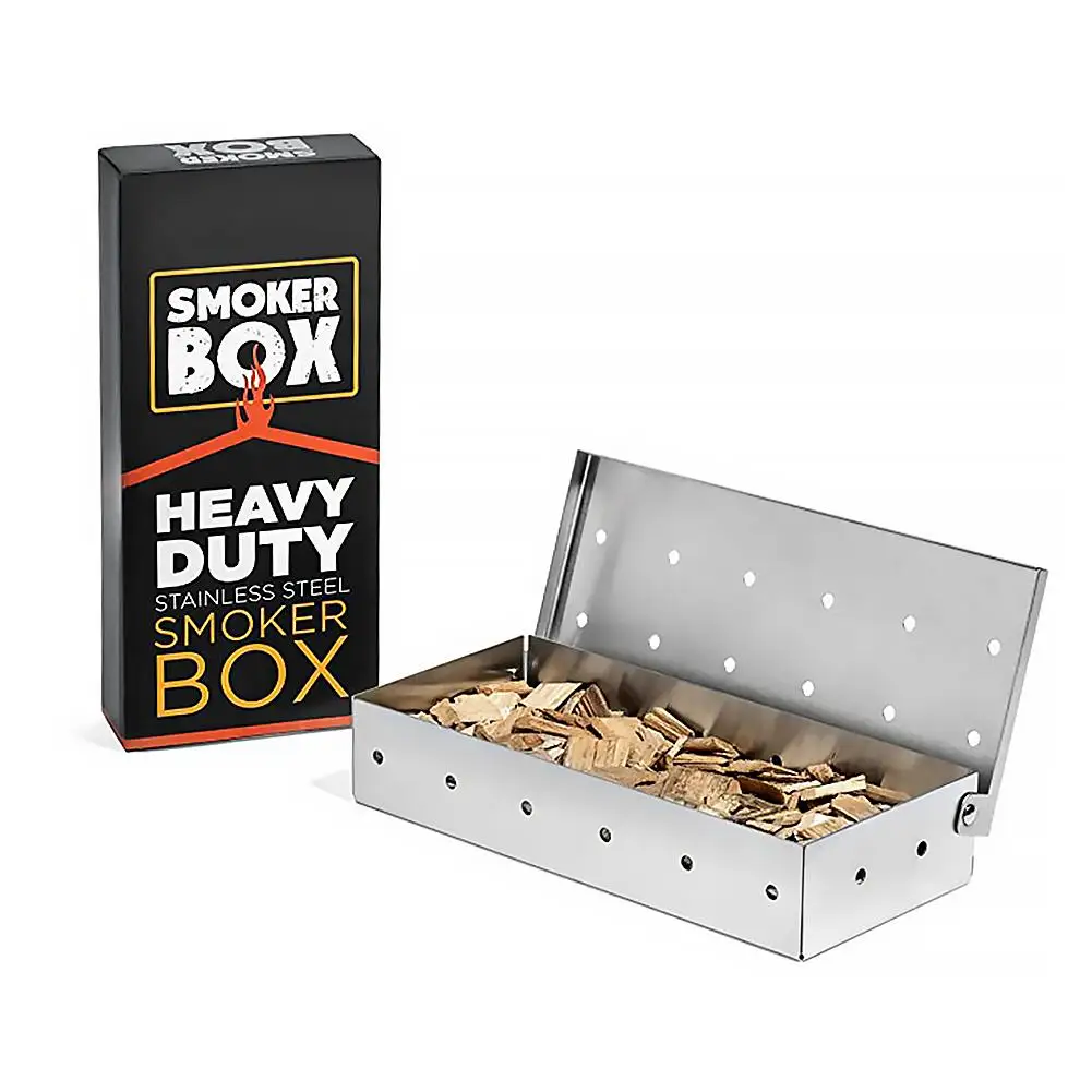 HQ Wood Chips BBQ Smoker Box f - Smoker Box Wood Chip review and price