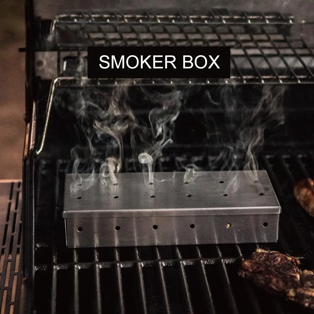 HQ Wood Chips BBQ Smoker Box f - Smoker Box Wood Chip review and price
