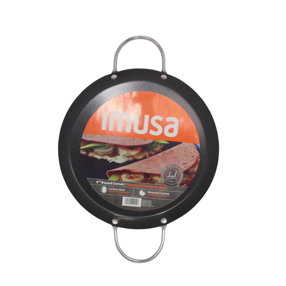 9in Carbon Steel Nonstick Roun - Comal Griddle Round review and price