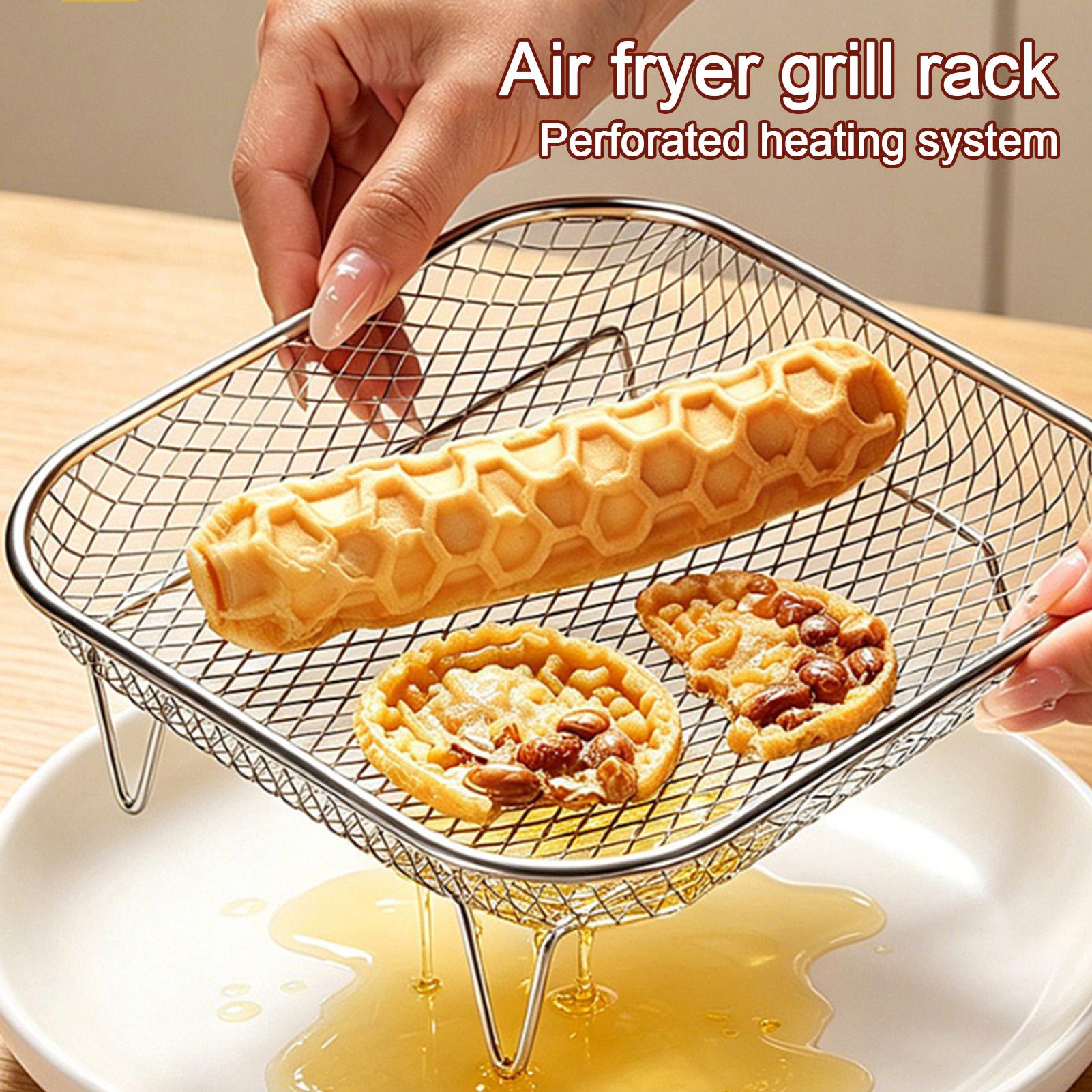 Air Fryer Rack Square Food Gra - Home Cooking Show review and price