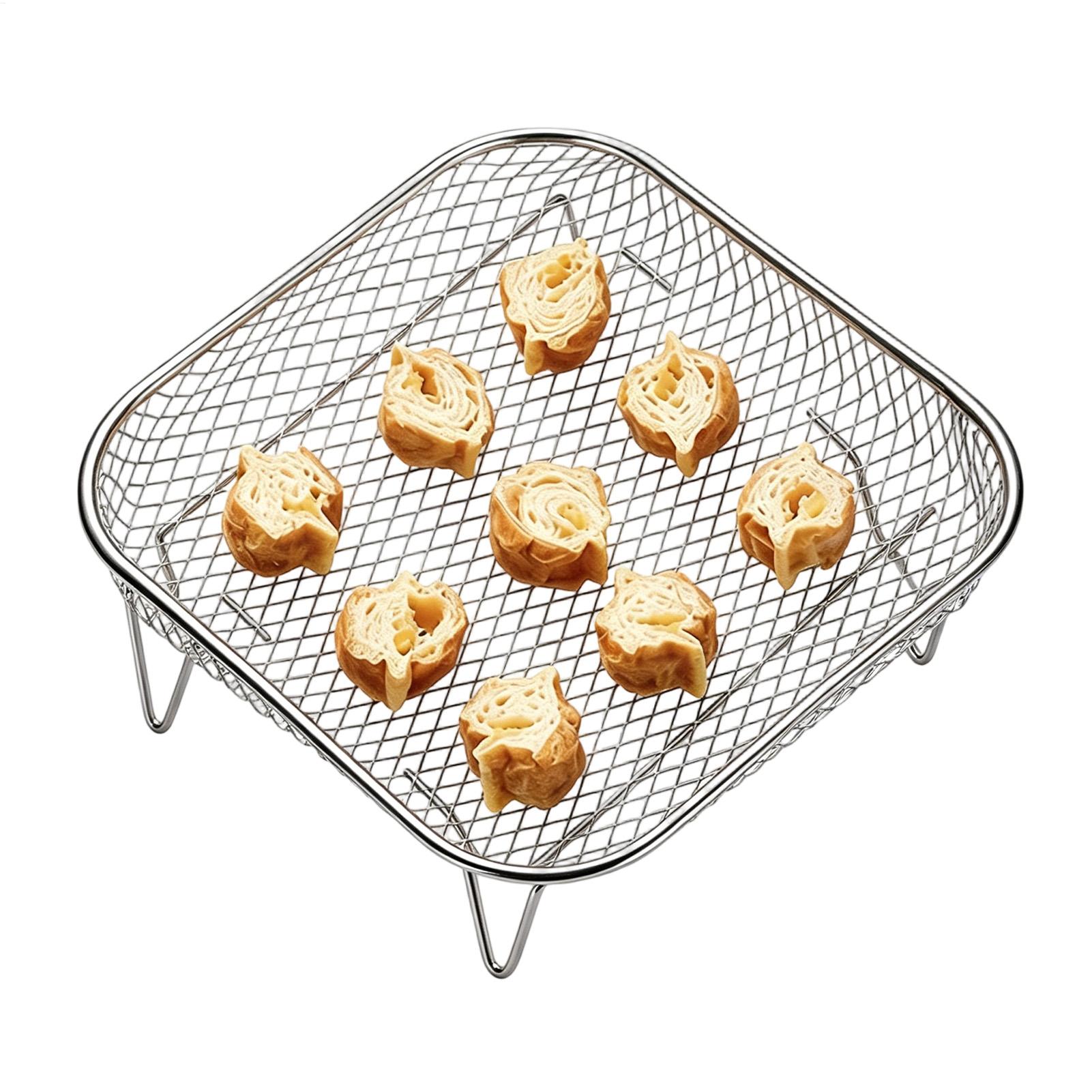 Air Fryer Rack Square Food Gra - Home Cooking Show review and price