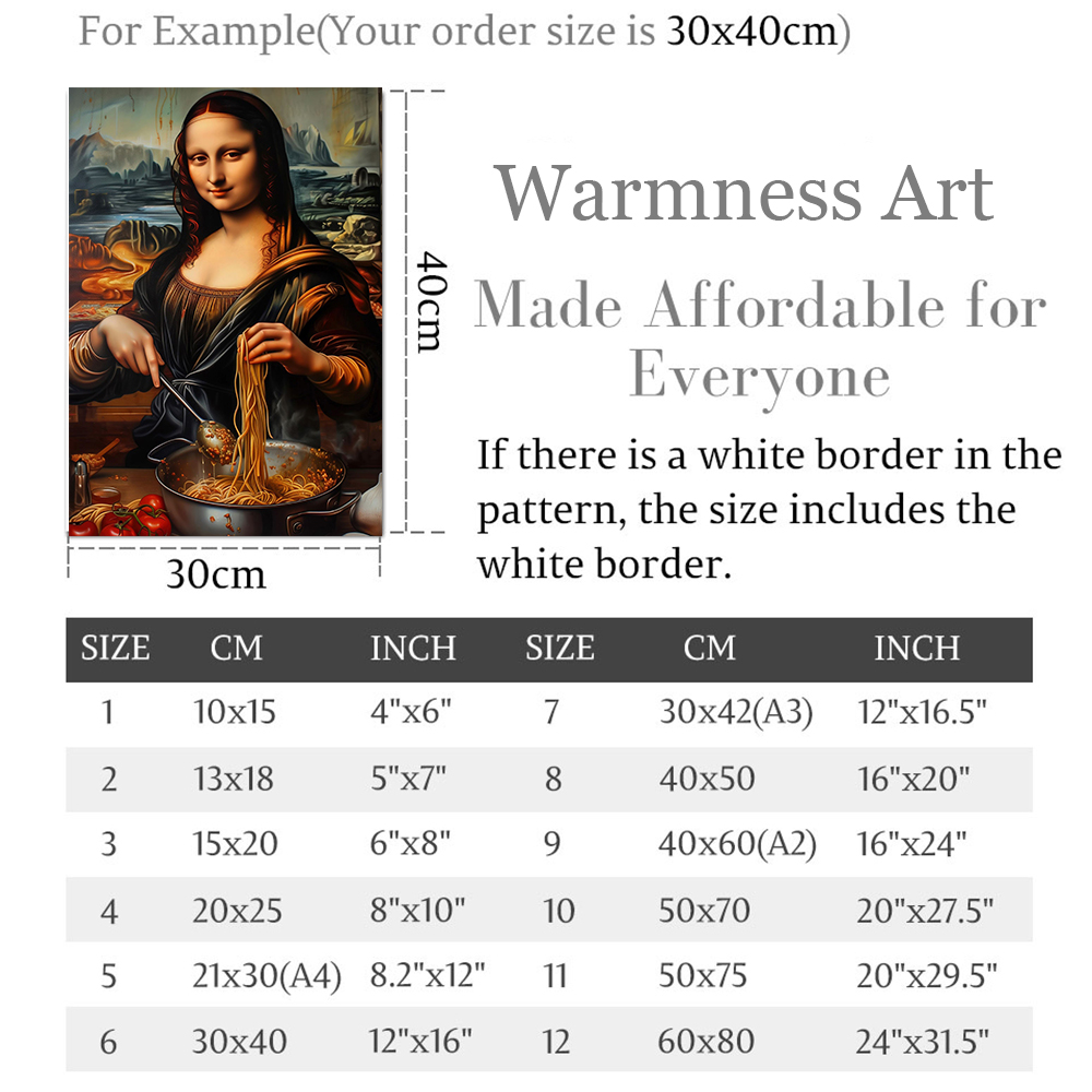 Funny Mona Lisa With Cooking I - Home Cooking In Italian review and price
