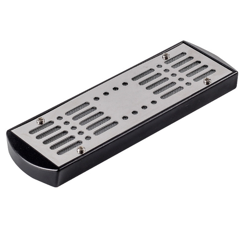 Metal Golden Silver Rectangle  - Smoker Box Wood Chip review and price