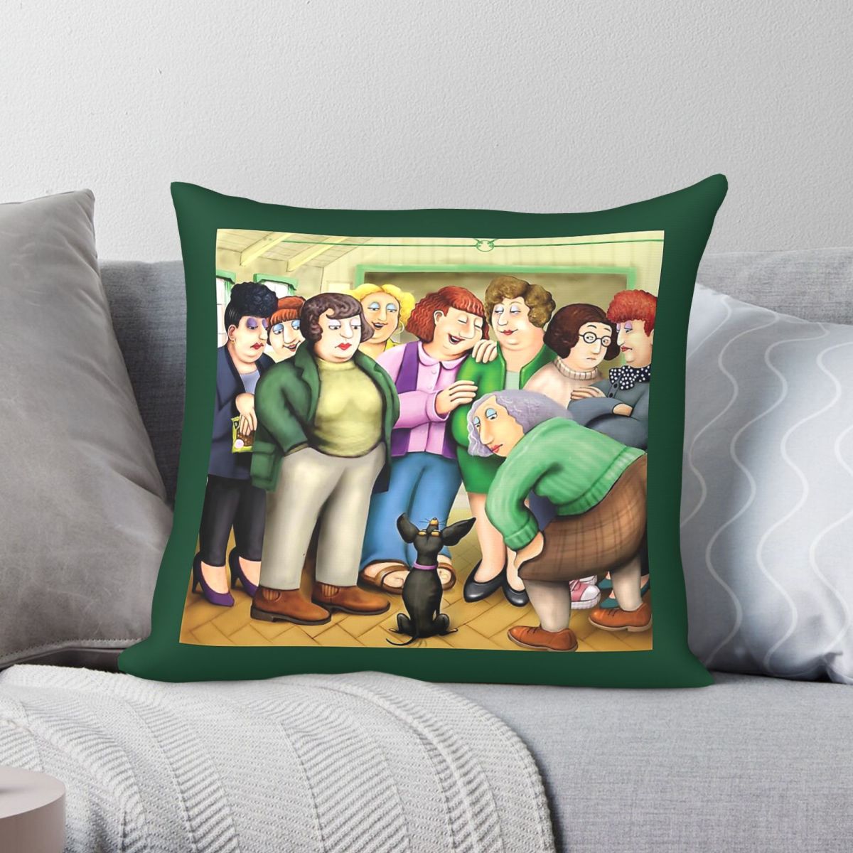 Beryl Cook Dog Show Women Squa - Home Cooking Show review and price