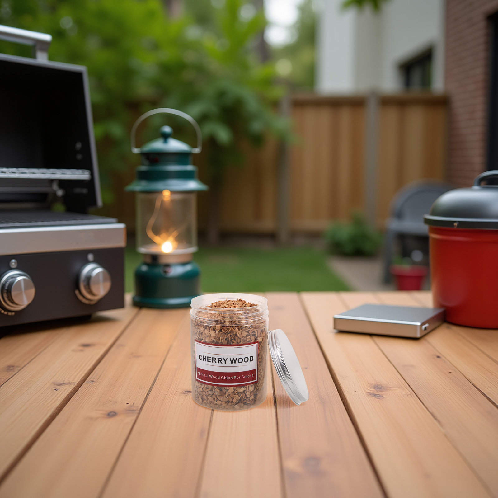 1 Box Cherry Smoking Wood Chip - Smoker Box Wood Chip review and price