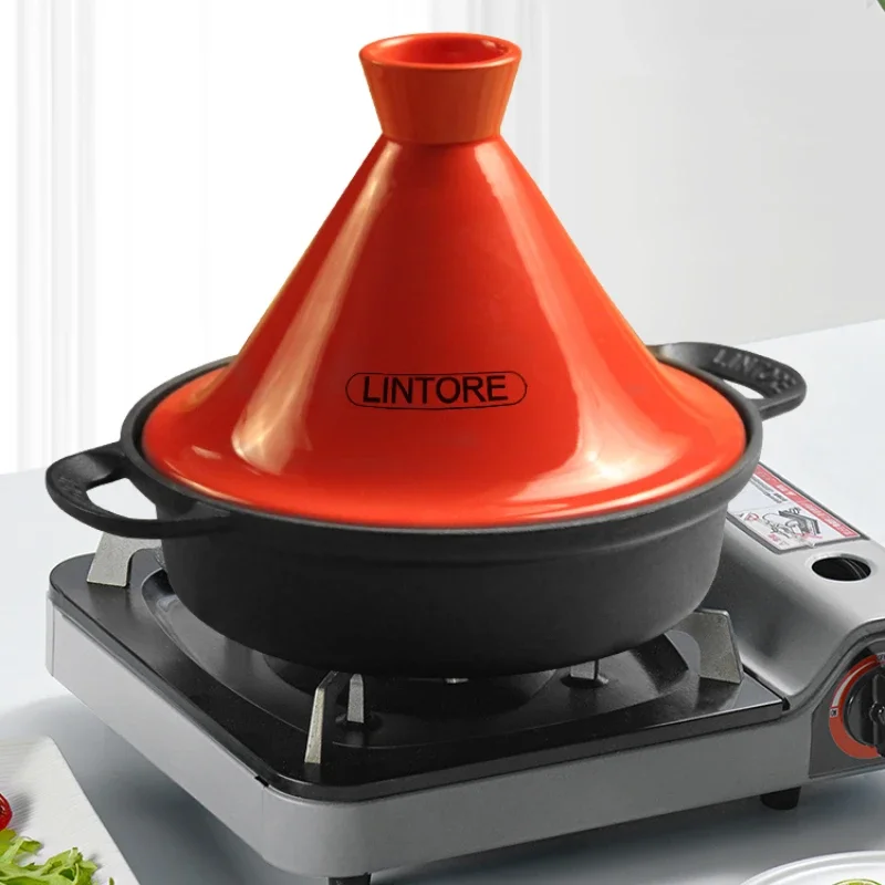 26cm Moroccan Cast Iron Pot Hi - Tagine Clay Pot review and price