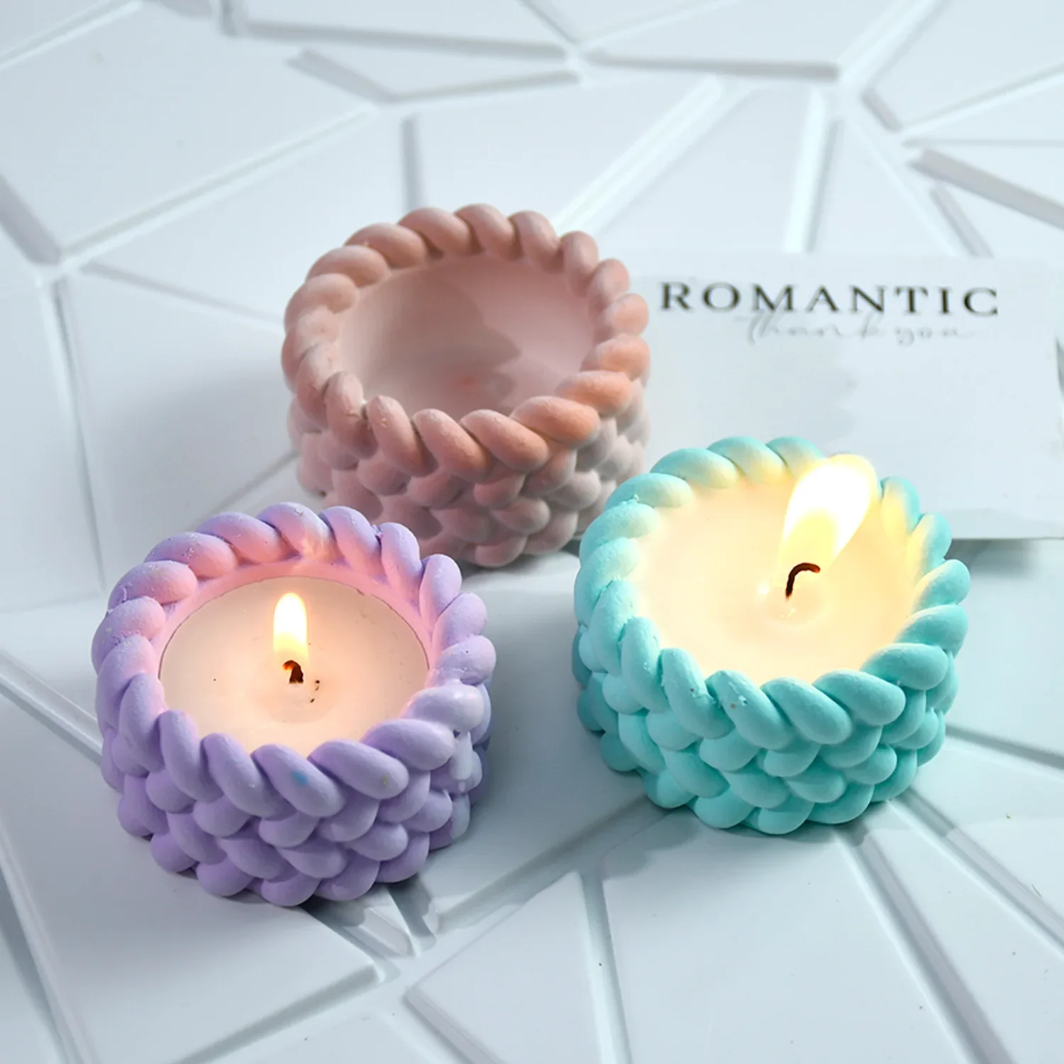 Hemp Rope Candle Cup Silicone  - Tagine Clay Pot review and price